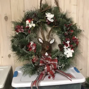 Reindeer Wreath